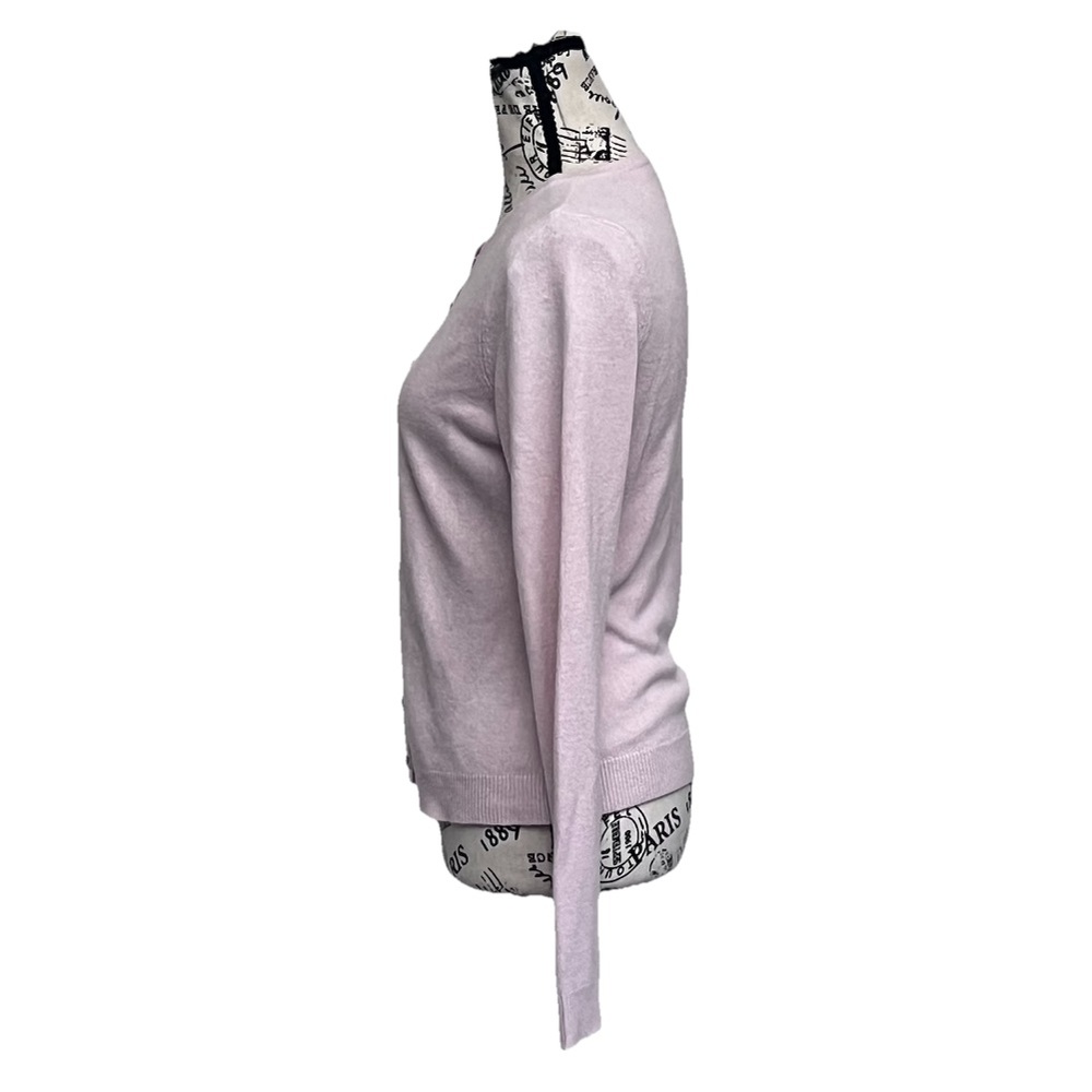 New York & Company Pink Cardigan Sweater S Y2K Coquette Cottagecore Soft Girl - Picture 4 of 10